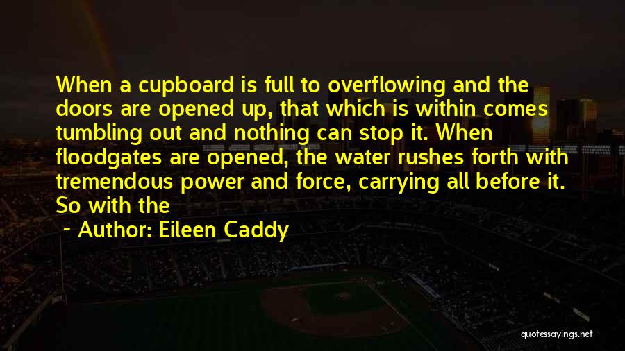 Cupboard Quotes By Eileen Caddy