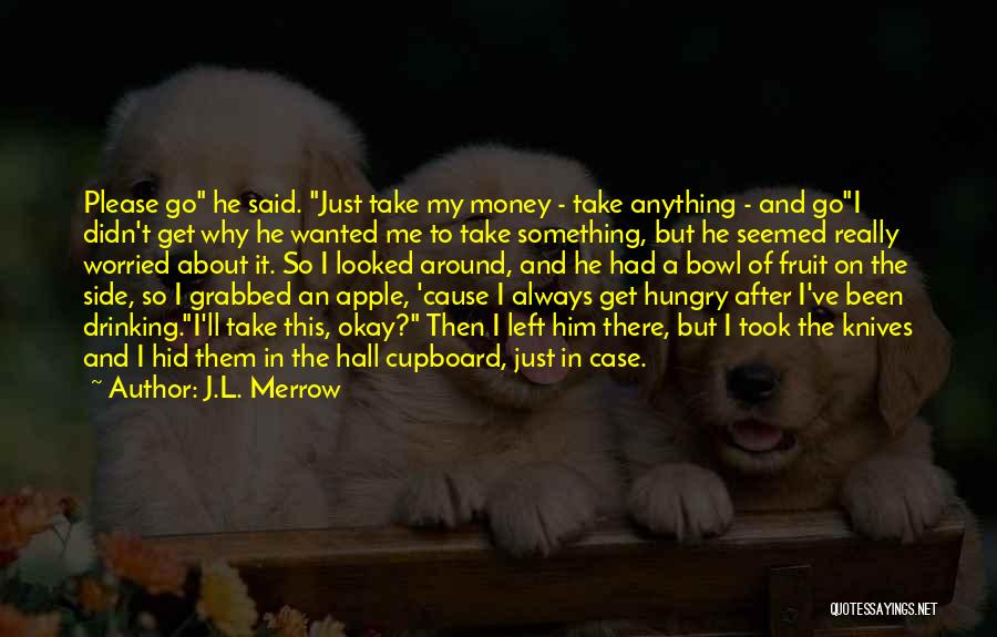 Cupboard Quotes By J.L. Merrow