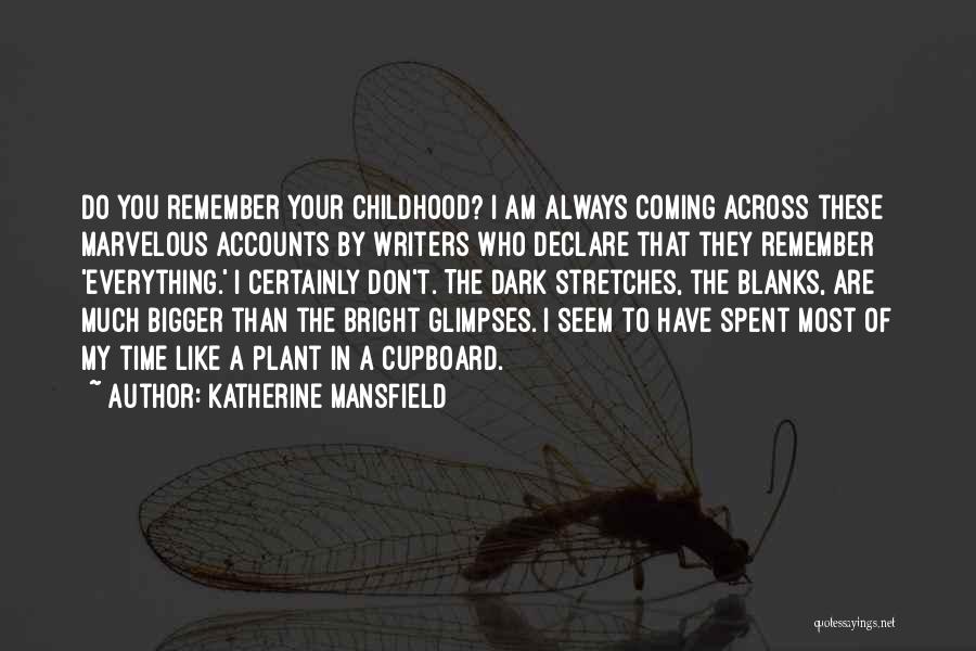 Cupboard Quotes By Katherine Mansfield