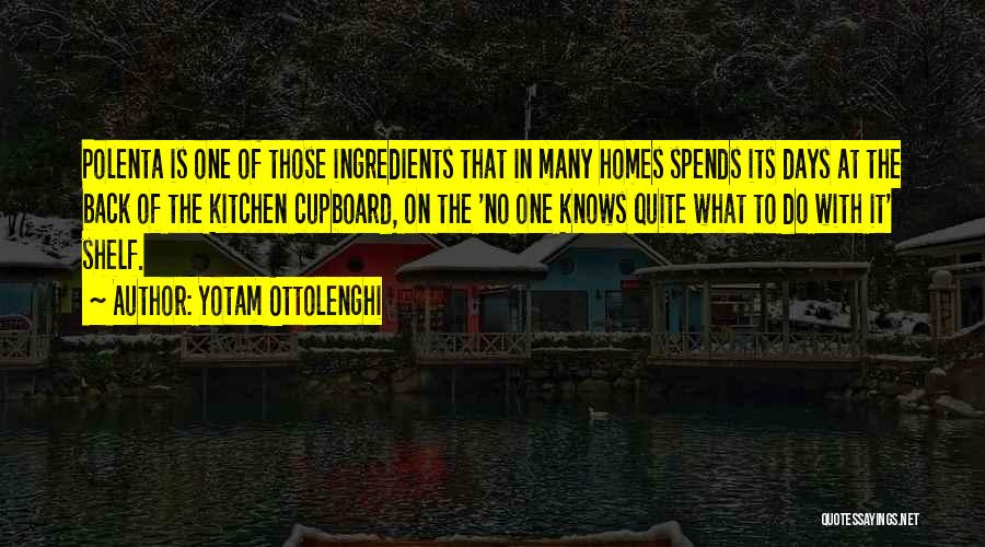 Cupboard Quotes By Yotam Ottolenghi