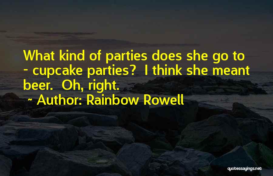 Cupcake Quotes By Rainbow Rowell