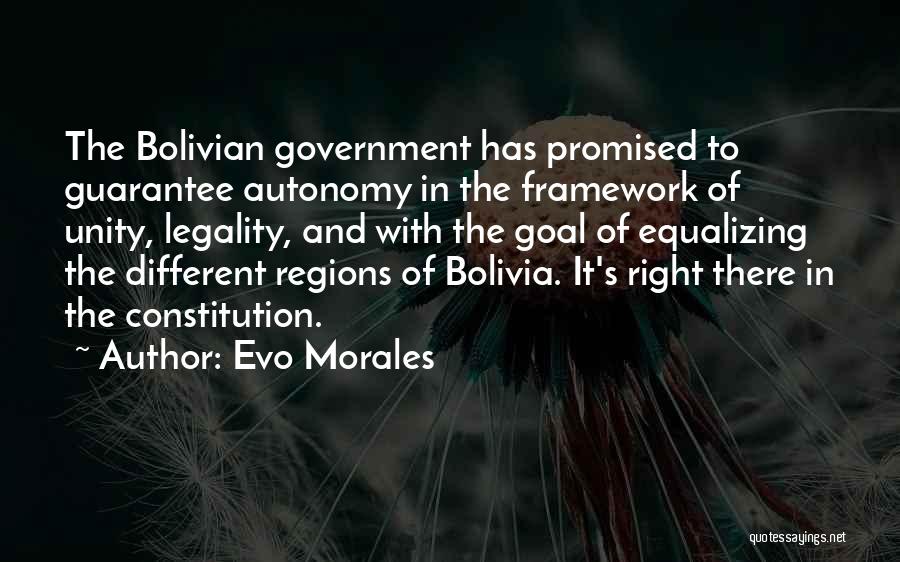 Cuppola Quotes By Evo Morales