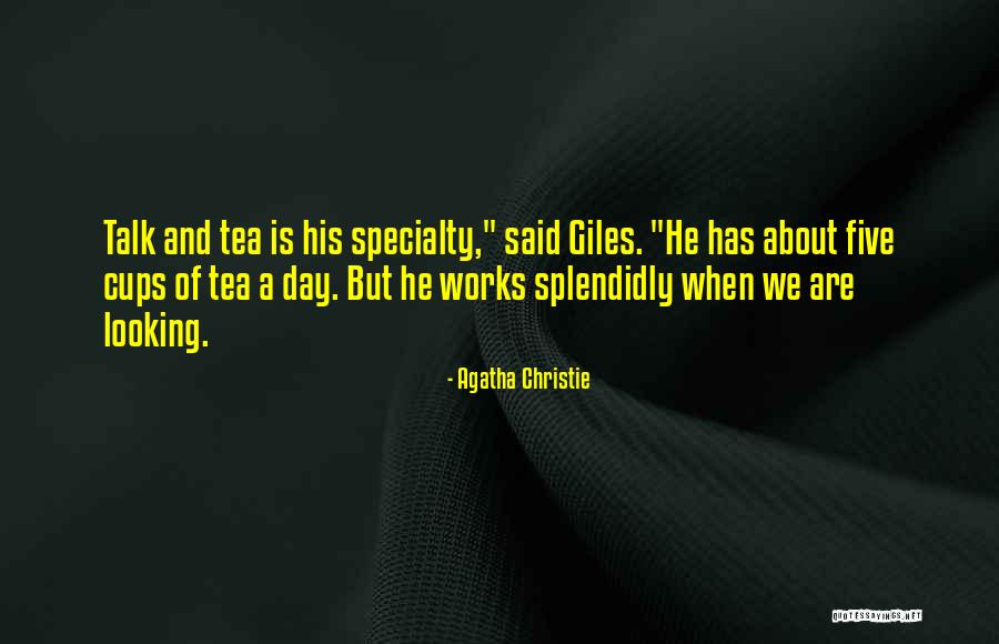 Cups Of Tea Quotes By Agatha Christie Cups Of Tea Quotes By Agatha Christie
