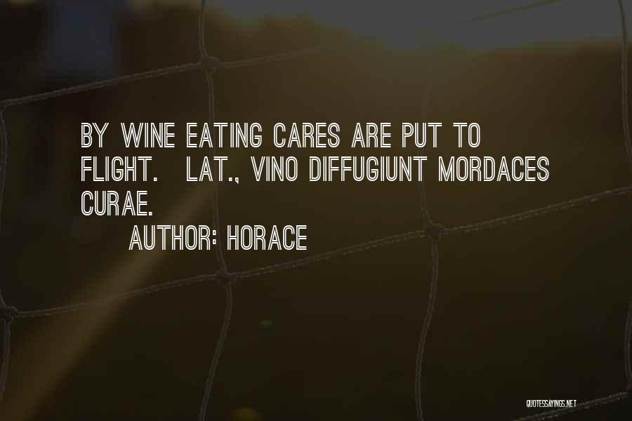 Curae Quotes By Horace