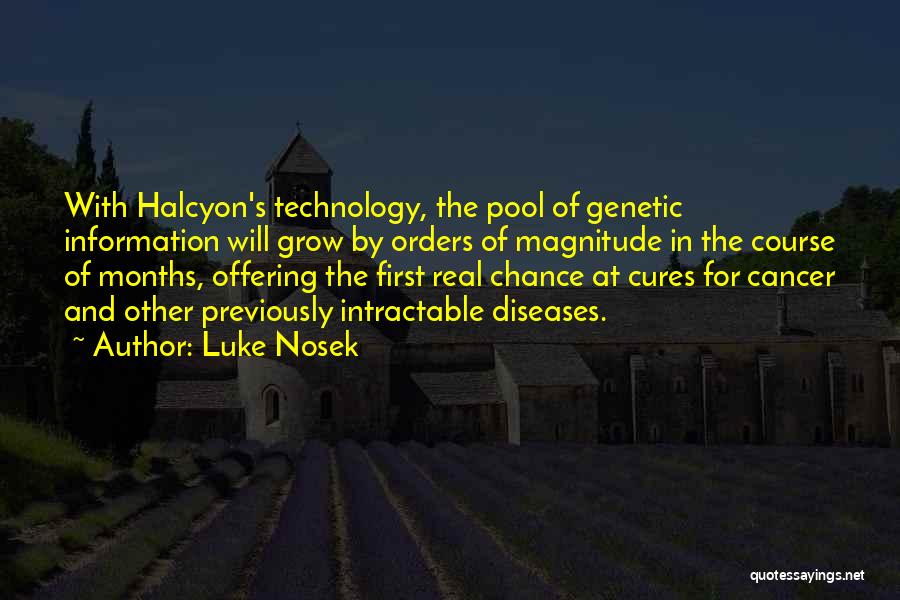 Cures For Cancer Quotes By Luke Nosek