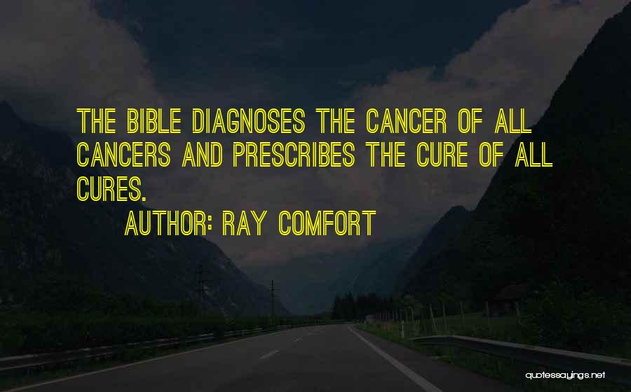 Cures For Cancer Quotes By Ray Comfort