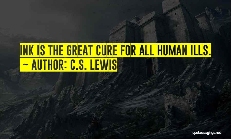Cures Quotes By C.S. Lewis