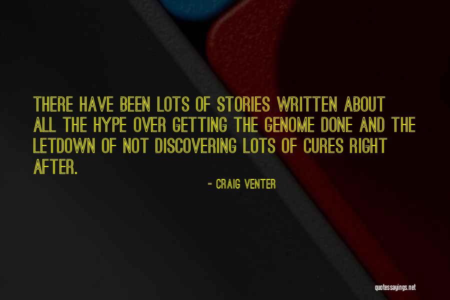 Cures Quotes By Craig Venter