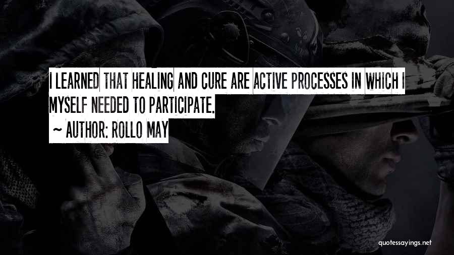 Cures Quotes By Rollo May