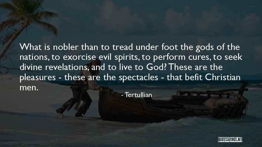 Cures Quotes By Tertullian