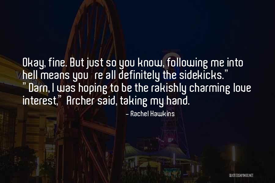 Curgere Mcqueen Quotes By Rachel Hawkins Curgere Mcqueen Quotes By Rachel Hawkins