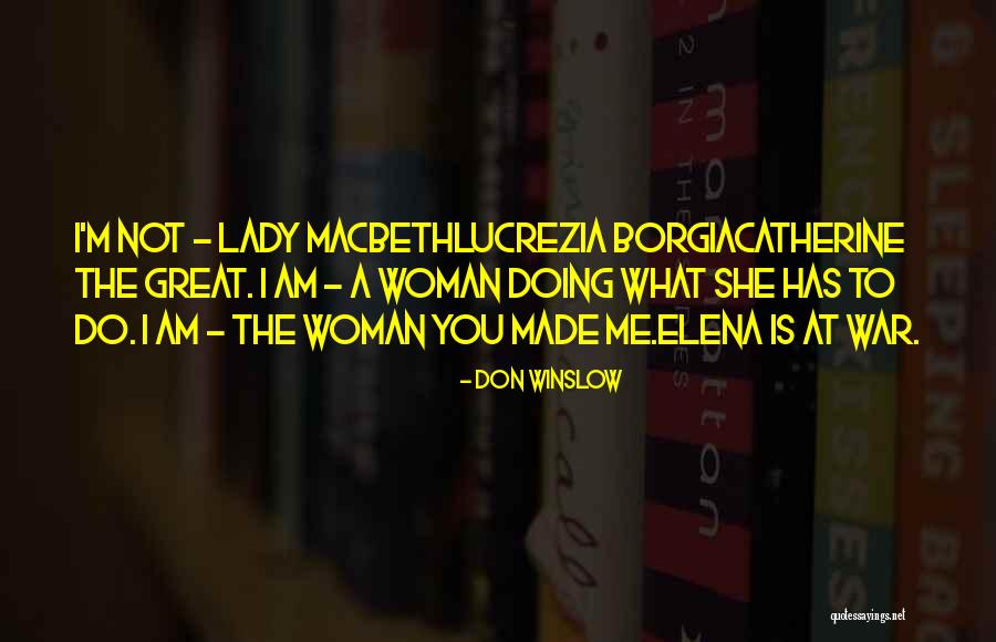 Curgere Sani Quotes By Don Winslow