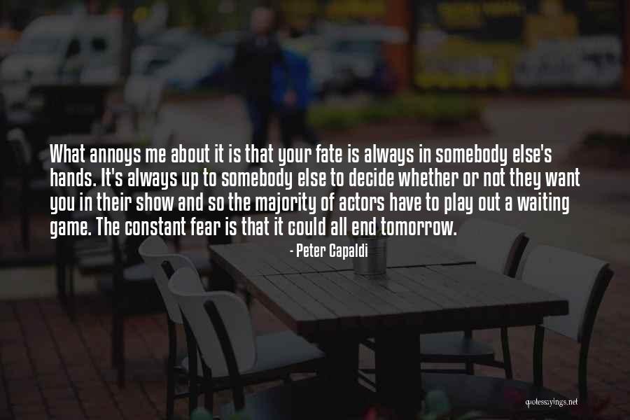 Curiel Vision Quotes By Peter Capaldi Curiel Vision Quotes By Peter Capaldi