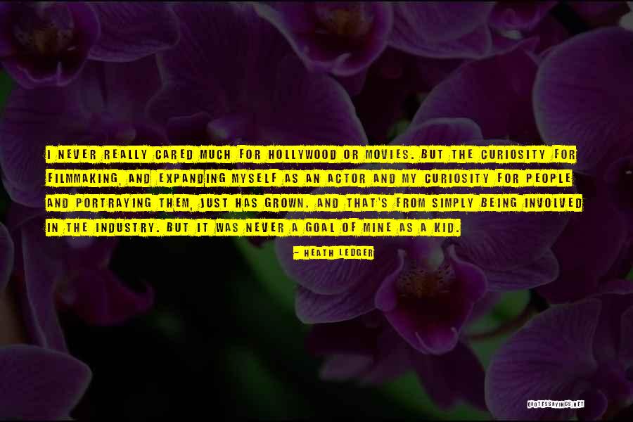Curiosity And Kids Quotes By Heath Ledger Curiosity And Kids Quotes By Heath Ledger