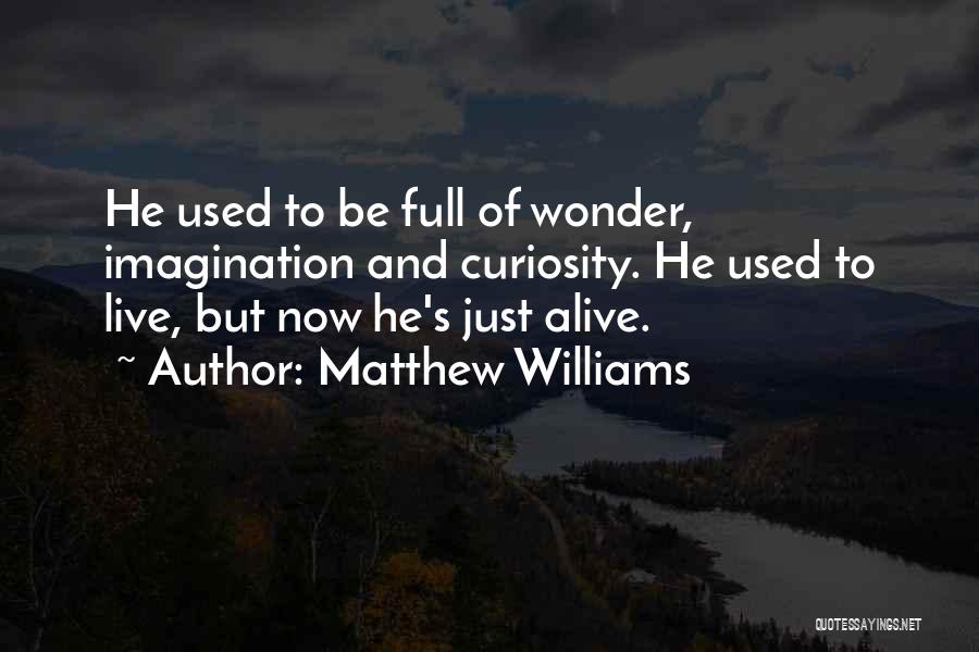 Curiosity And Wonder Quotes By Matthew Williams