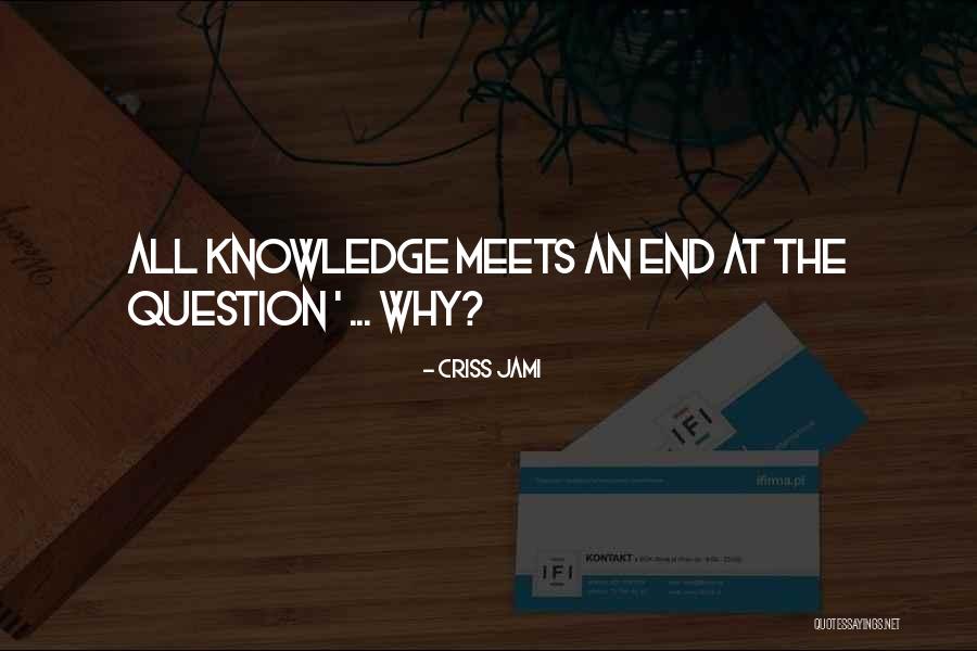 Curiosity Intelligence Quotes By Criss Jami