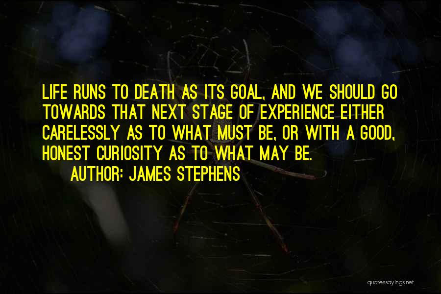 Curiosity Life Quotes By James Stephens