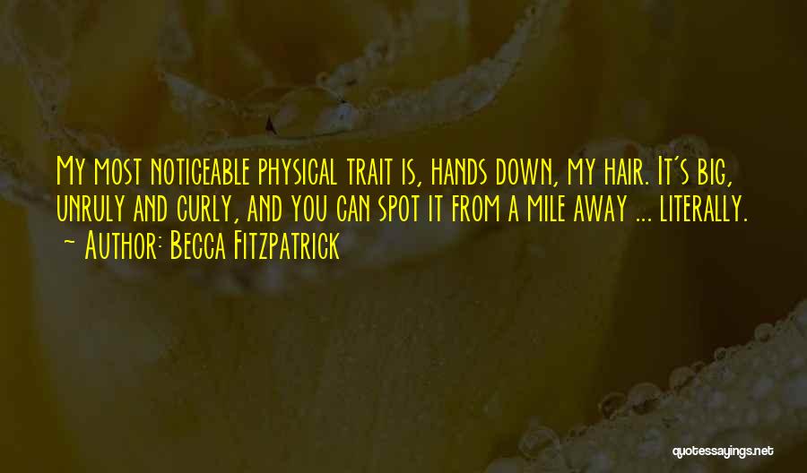 Curly Quotes By Becca Fitzpatrick