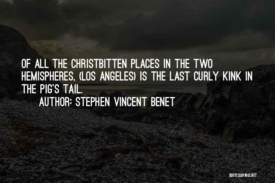Curly Quotes By Stephen Vincent Benet