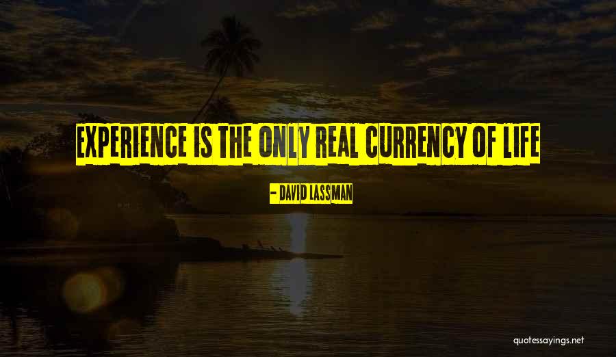 Currency Of Life Quotes By David Lassman Currency Of Life Quotes By David Lassman