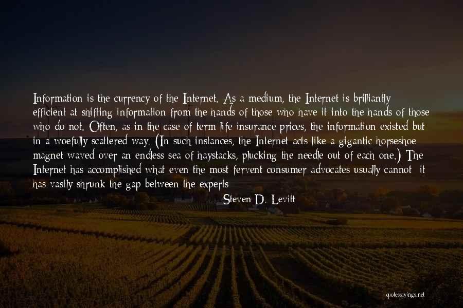 Currency Of Life Quotes By Steven D. Levitt Currency Of Life Quotes By Steven D. Levitt