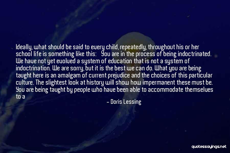 Current Education Quotes By Doris Lessing