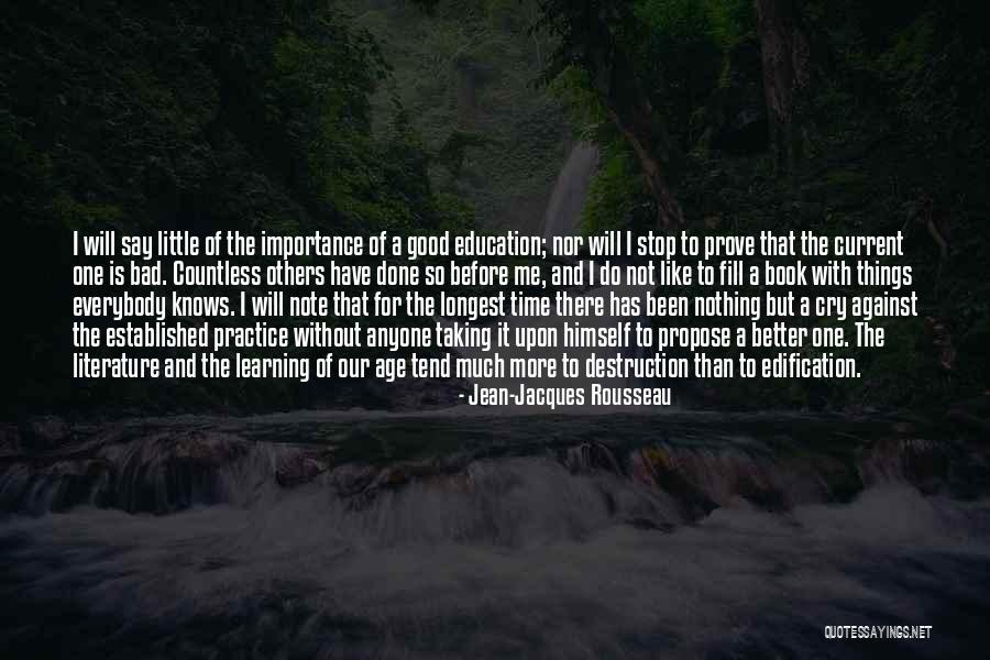 Current Education Quotes By Jean-Jacques Rousseau