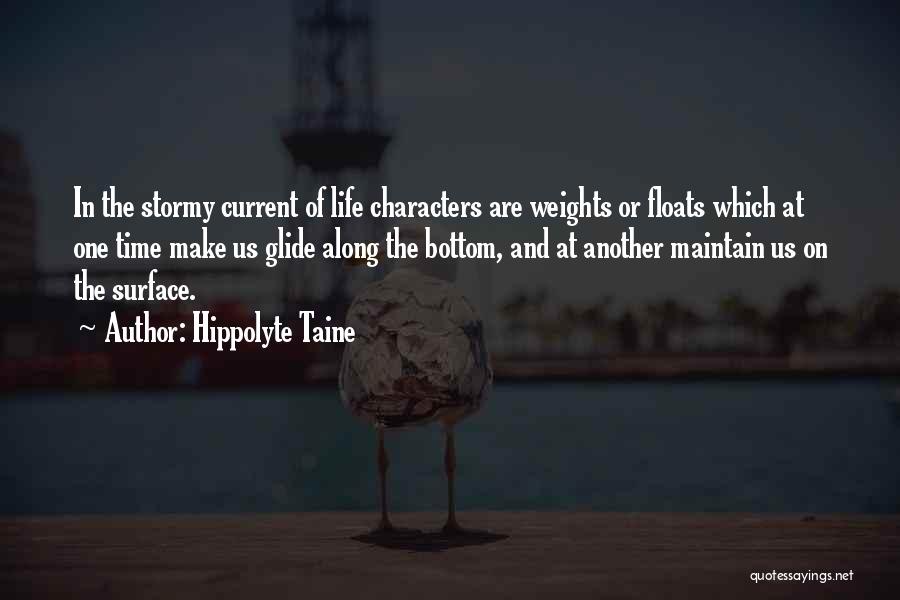 Current Inspirational Quotes By Hippolyte Taine