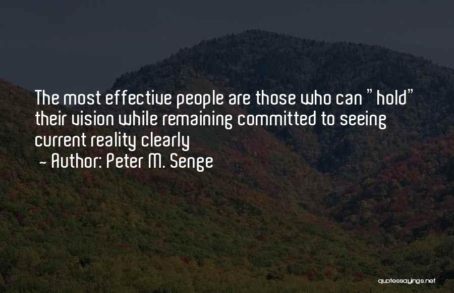 Current Inspirational Quotes By Peter M. Senge