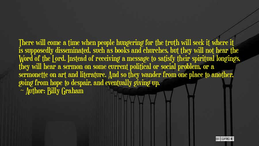 Current Political Quotes By Billy Graham