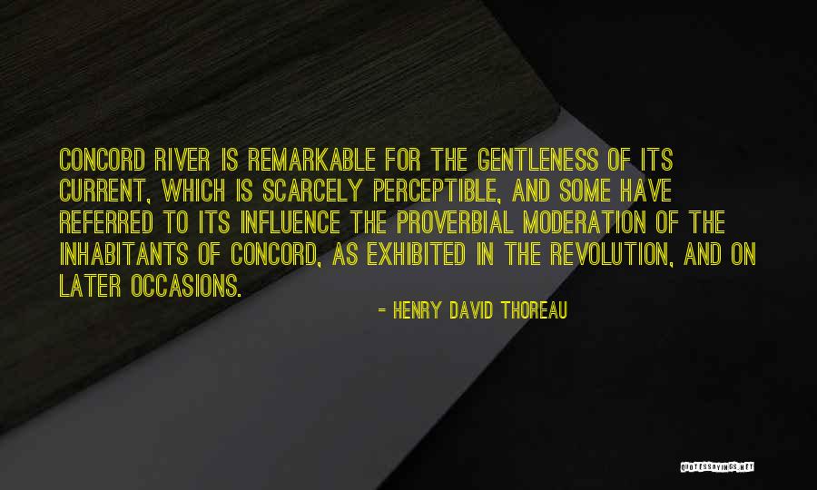 Current River Quotes By Henry David Thoreau