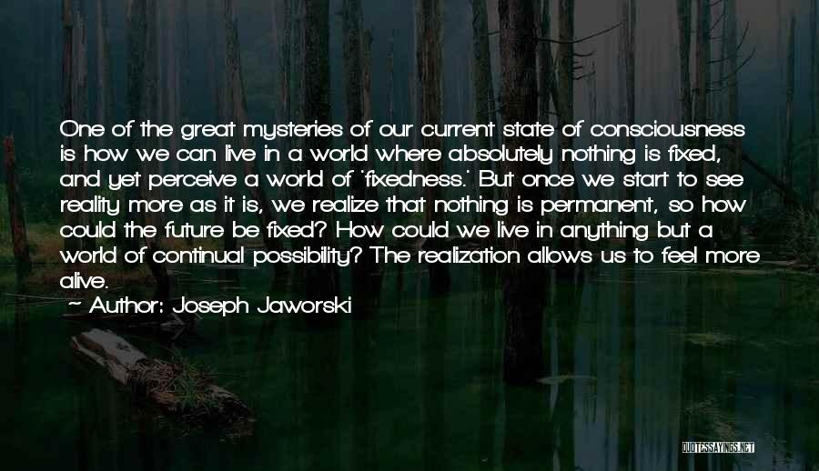 Current State Quotes By Joseph Jaworski