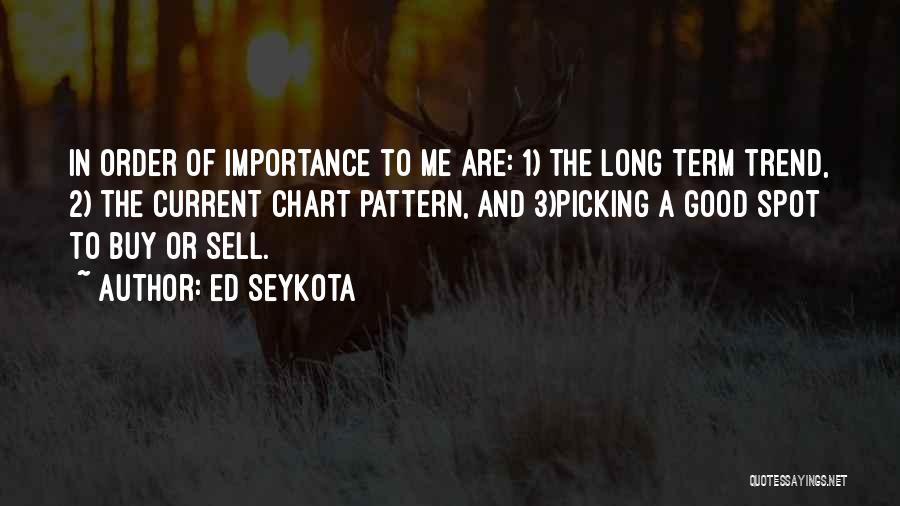 Current Trend Quotes By Ed Seykota