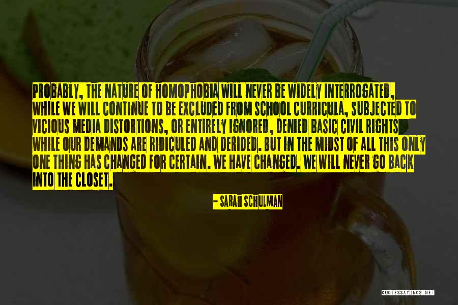 Curricula Quotes By Sarah Schulman Curricula Quotes By Sarah Schulman