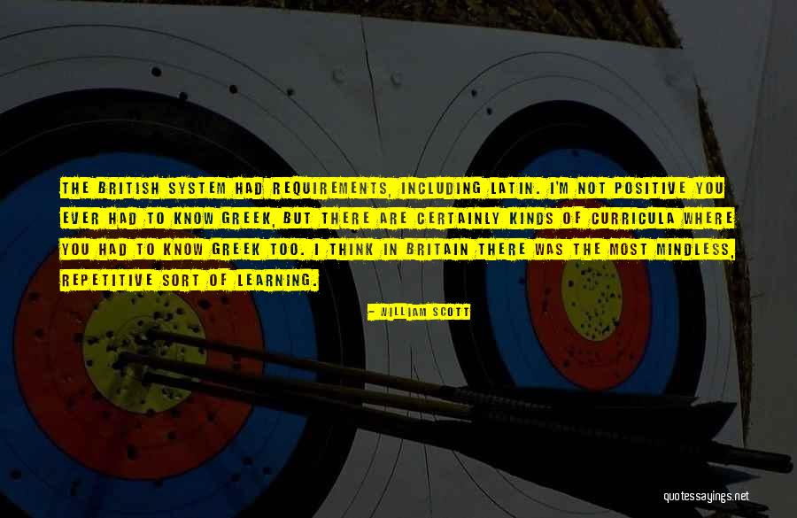 Curricula Quotes By William Scott Curricula Quotes By William Scott