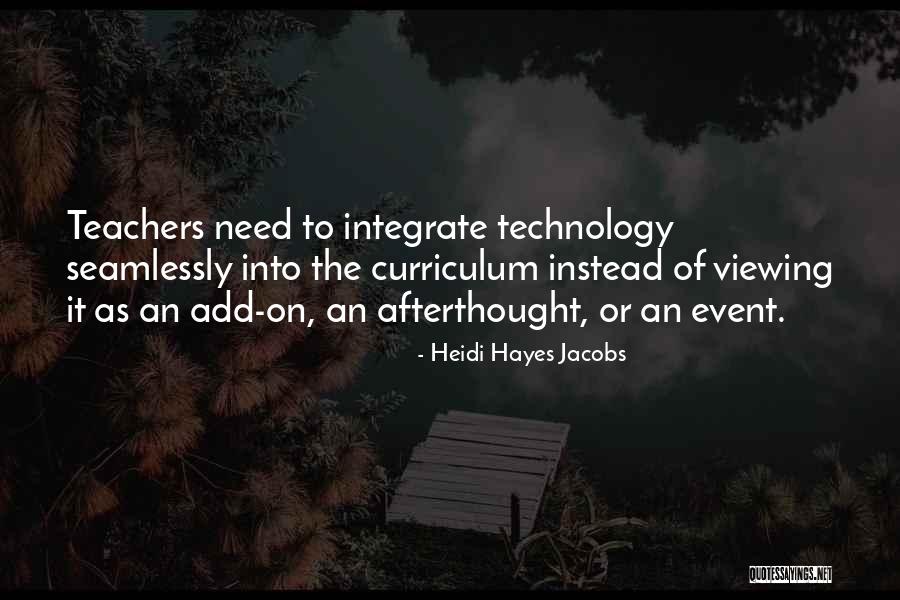 Curriculum And Learning Quotes By Heidi Hayes Jacobs Curriculum And Learning Quotes By Heidi Hayes Jacobs