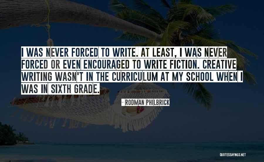 Curriculum Quotes By Rodman Philbrick Curriculum Quotes By Rodman Philbrick