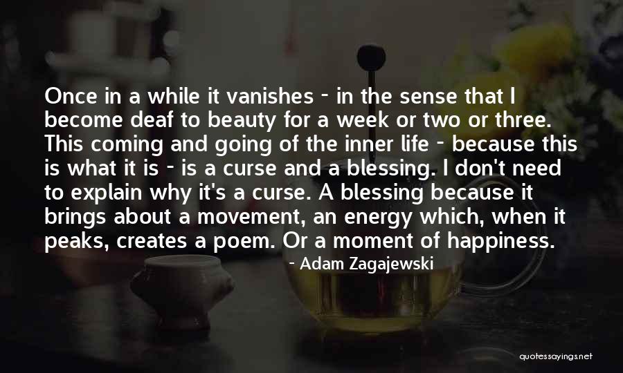 Curse Of Beauty Quotes By Adam Zagajewski