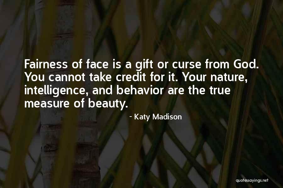 Curse Of Beauty Quotes By Katy Madison