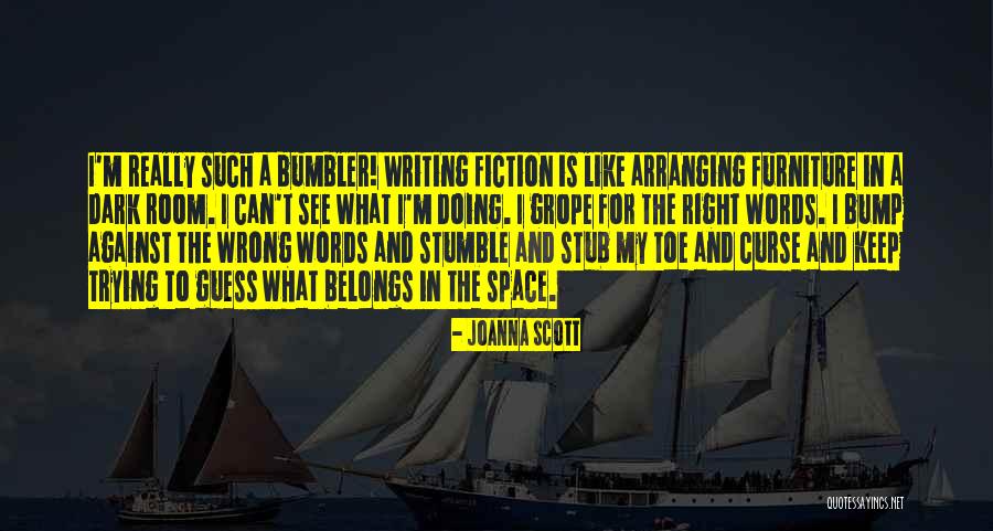 Curse Words Quotes By Joanna Scott Curse Words Quotes By Joanna Scott