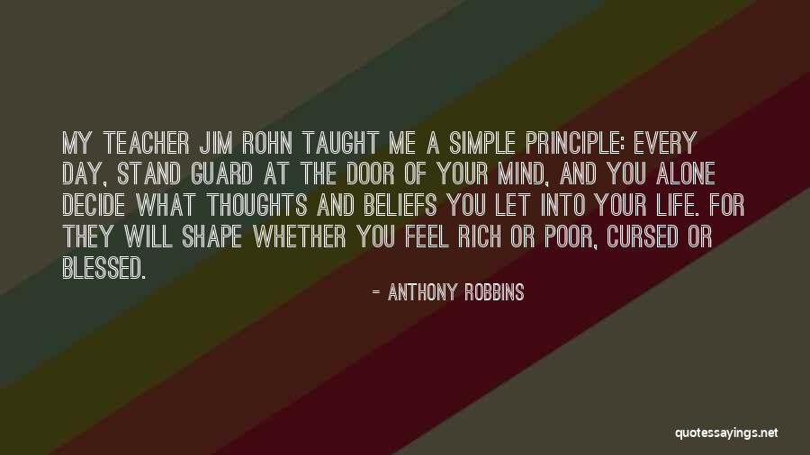 Cursed To Feel Quotes By Anthony Robbins Cursed To Feel Quotes By Anthony Robbins