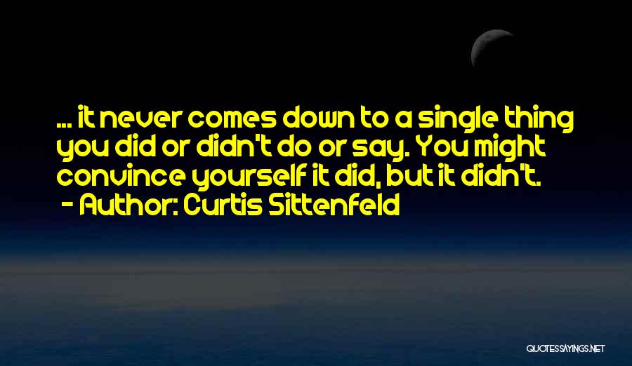 Curtis Sittenfeld Quotes 995169