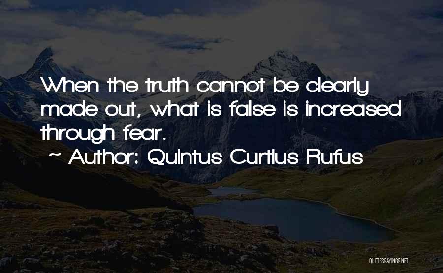 Curtius Rufus Quotes By Quintus Curtius Rufus