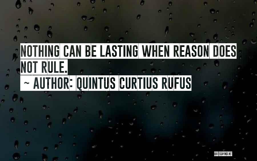Curtius Rufus Quotes By Quintus Curtius Rufus