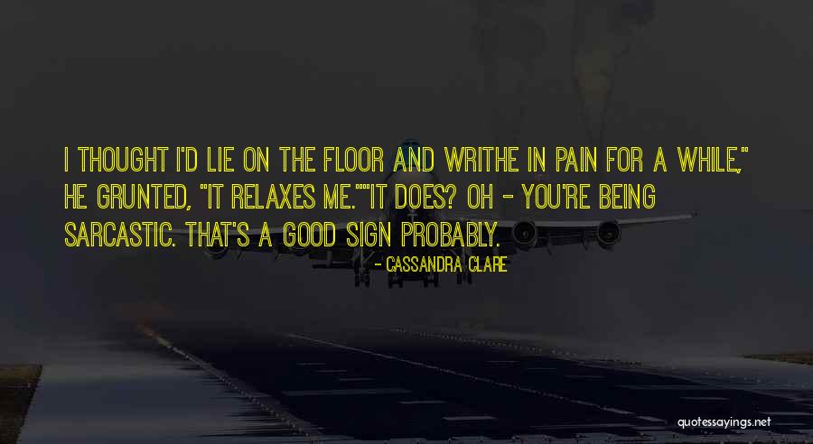 Curtos Colaci Quotes By Cassandra Clare Curtos Colaci Quotes By Cassandra Clare