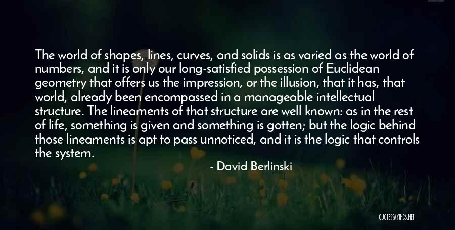 Curves In Life Quotes By David Berlinski Curves In Life Quotes By David Berlinski