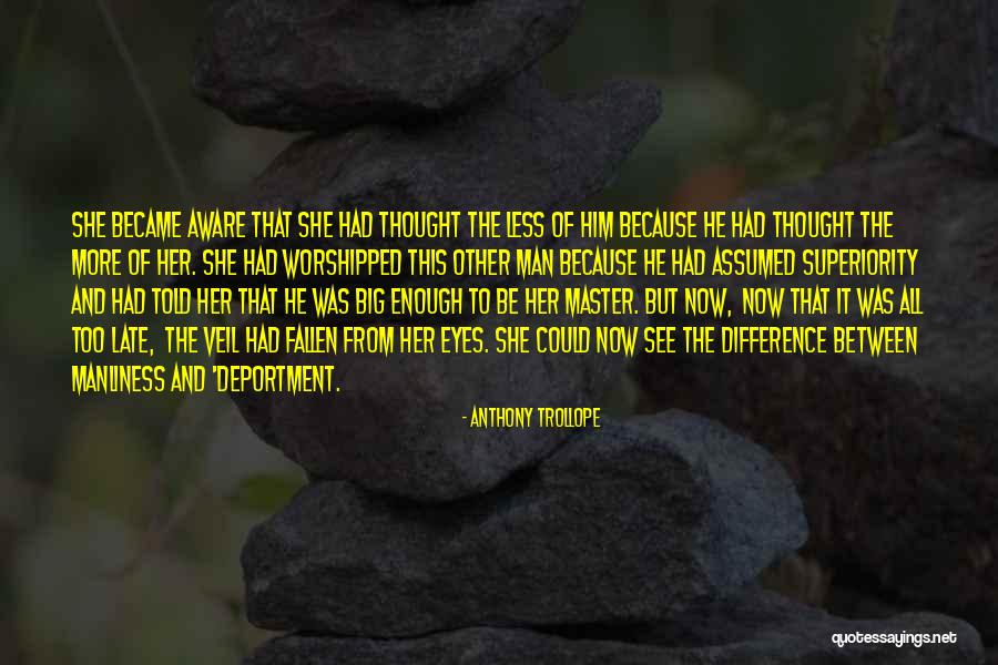 Cushi Quotes By Anthony Trollope Cushi Quotes By Anthony Trollope
