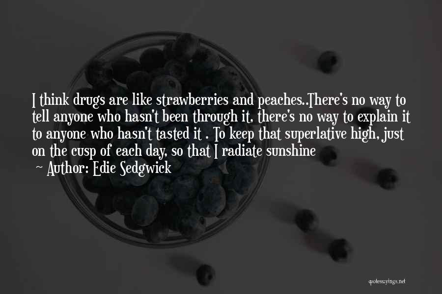 Cusp Quotes By Edie Sedgwick