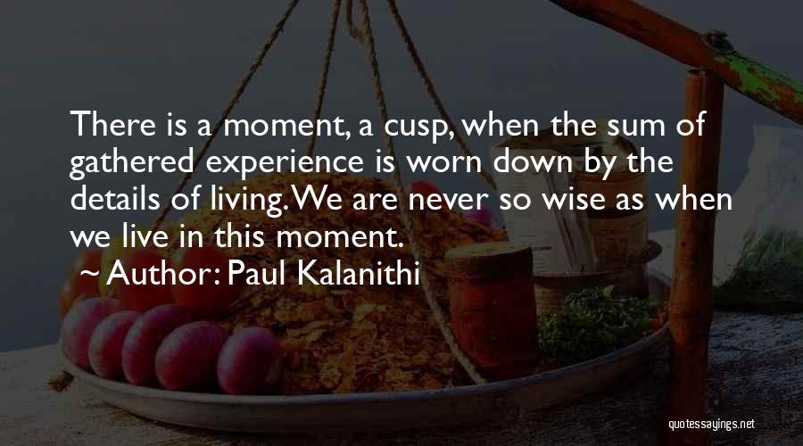 Cusp Quotes By Paul Kalanithi