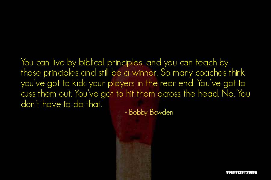 Cuss Out Quotes By Bobby Bowden Cuss Out Quotes By Bobby Bowden